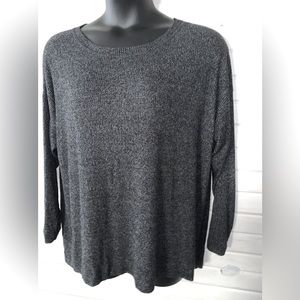 CHOCOLATE BRAND OVERSIZED GREY SWEATER- SMALL